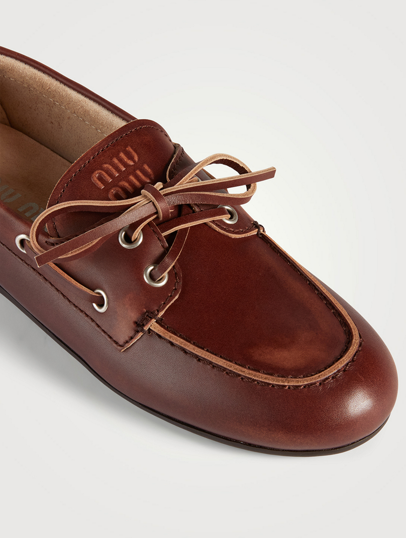 Leather Boat Shoes