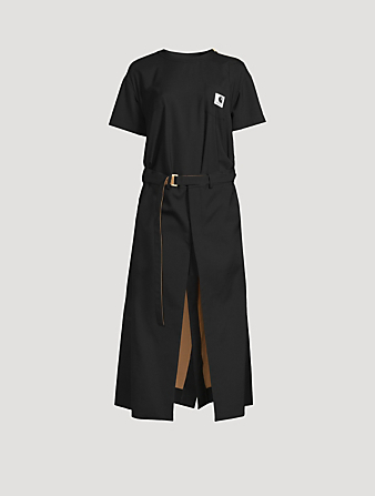Sacai x Carhartt WIP Reversible Belted T-Shirt Dress