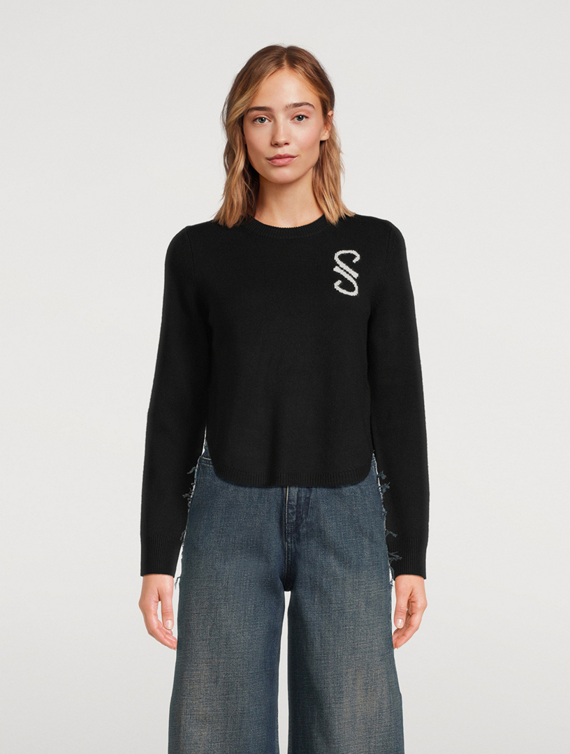 Stella Monogram Cashmere Sweater
