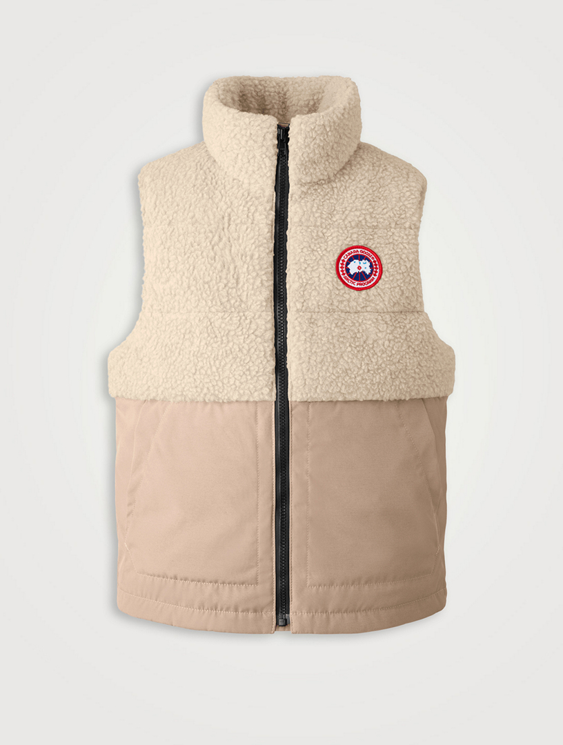 Canada goose vest beige sale