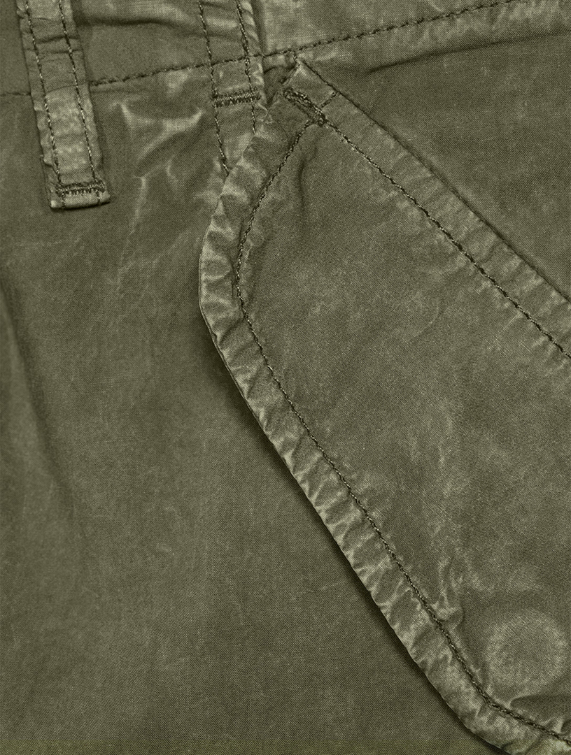 Wide-Leg Cargo Pants