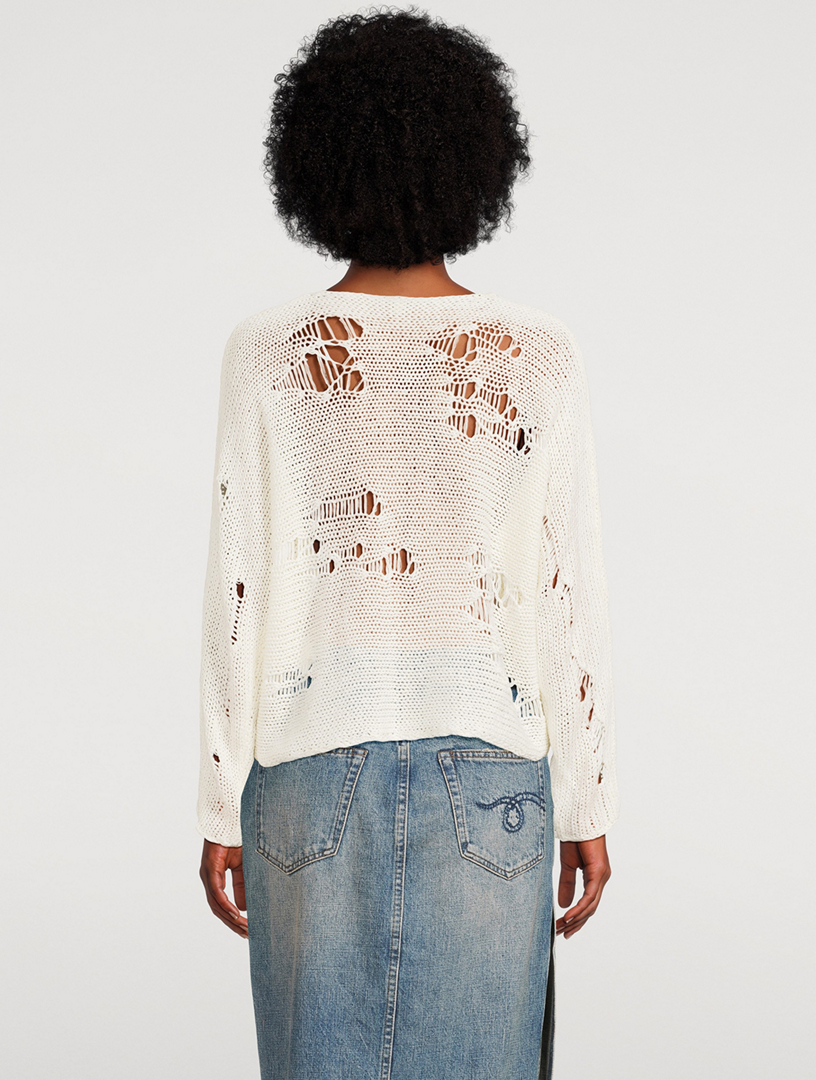 Distressed Sweater