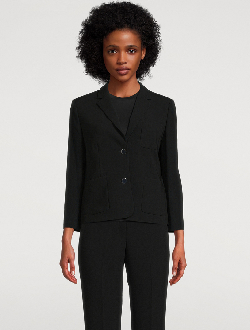 THEORY Admiral crepe blazer