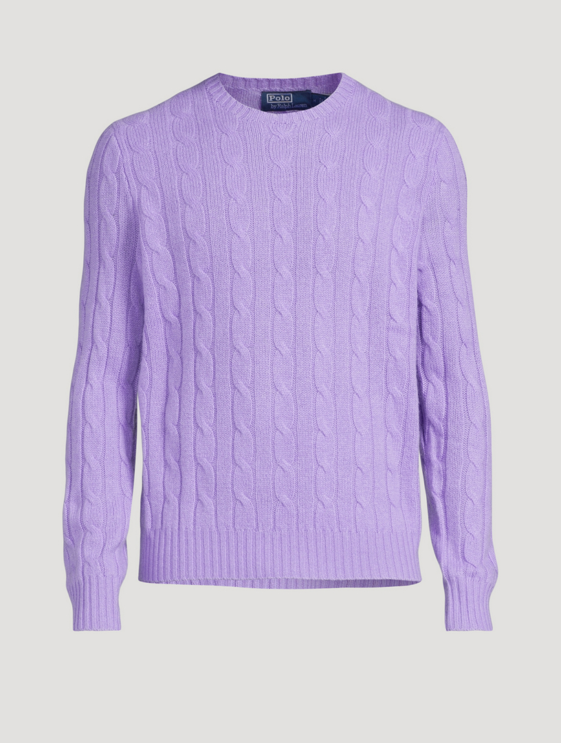 The Iconic Cable-Knit Cashmere Sweater