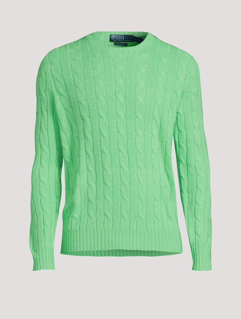 POLO RALPH LAUREN The Iconic Cable-Knit Cashmere Sweater | Holt