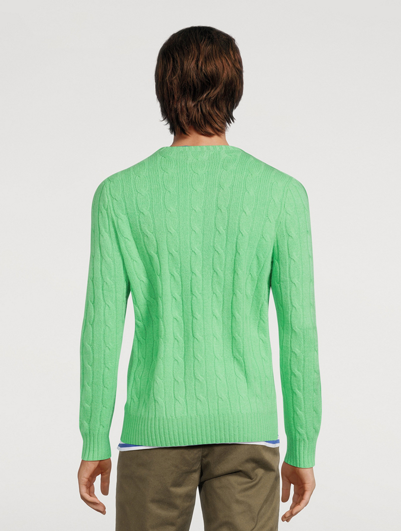 The Iconic Cable-Knit Cashmere Sweater