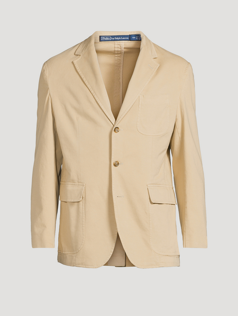 POLO RALPH LAUREN Soft Tailored Chino Suit Jacket | Holt Renfrew