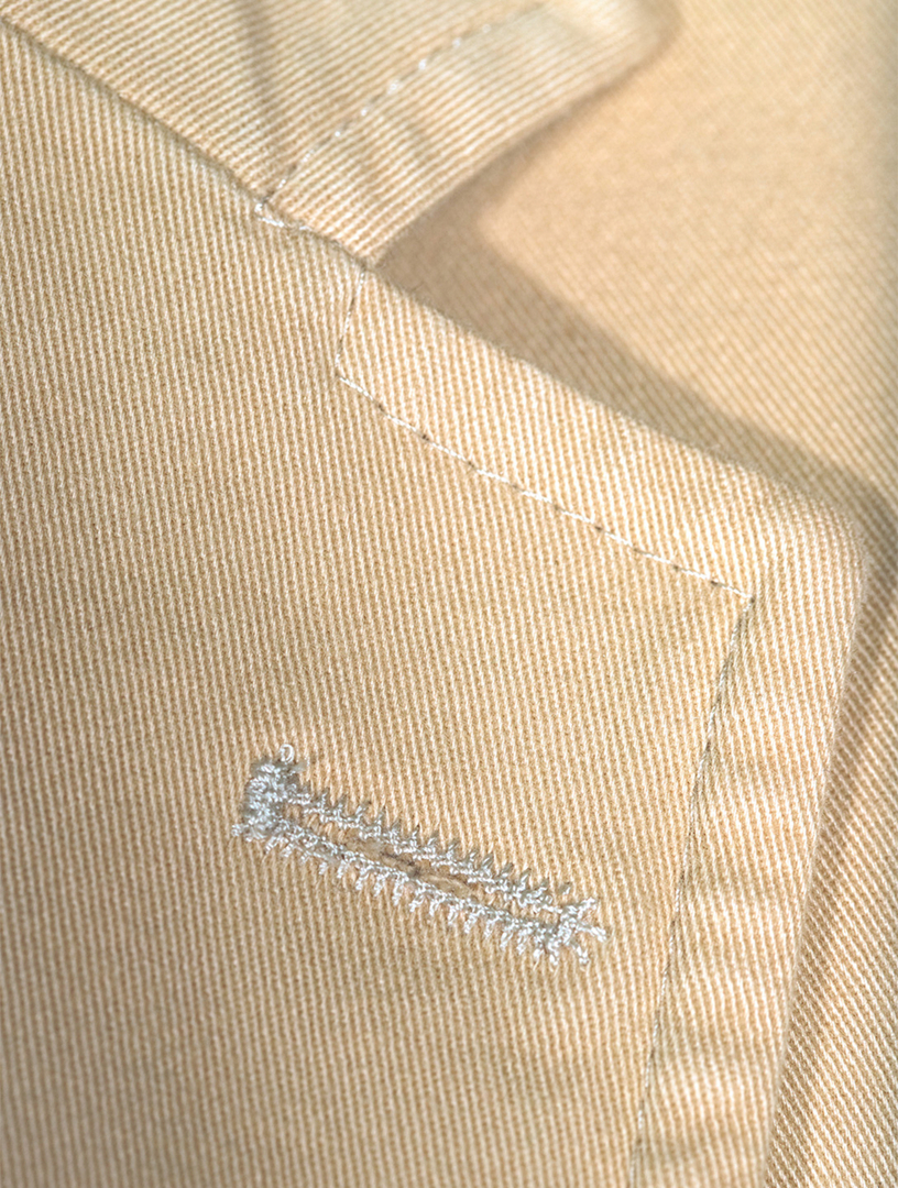 Soft Tailored Chino Suit Jacket