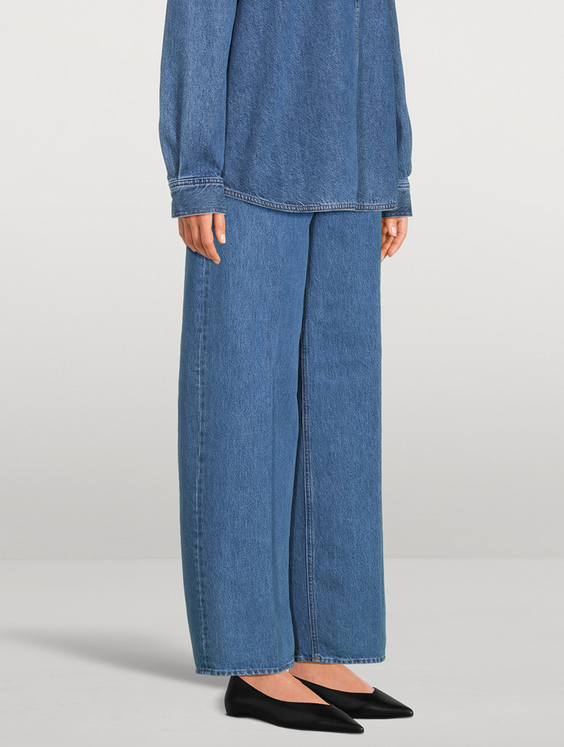 Wide-Leg Jeans