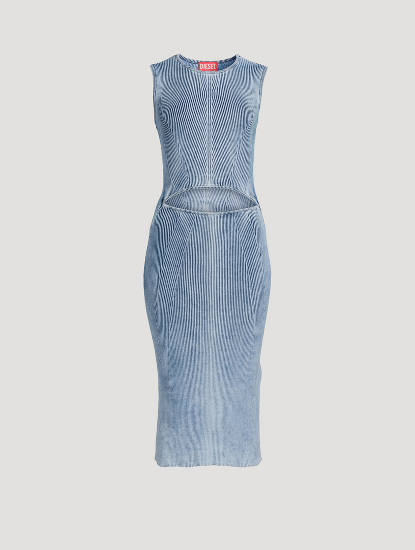 white christmas dresses Diesel Oval D Cut Out Dress – Balardi