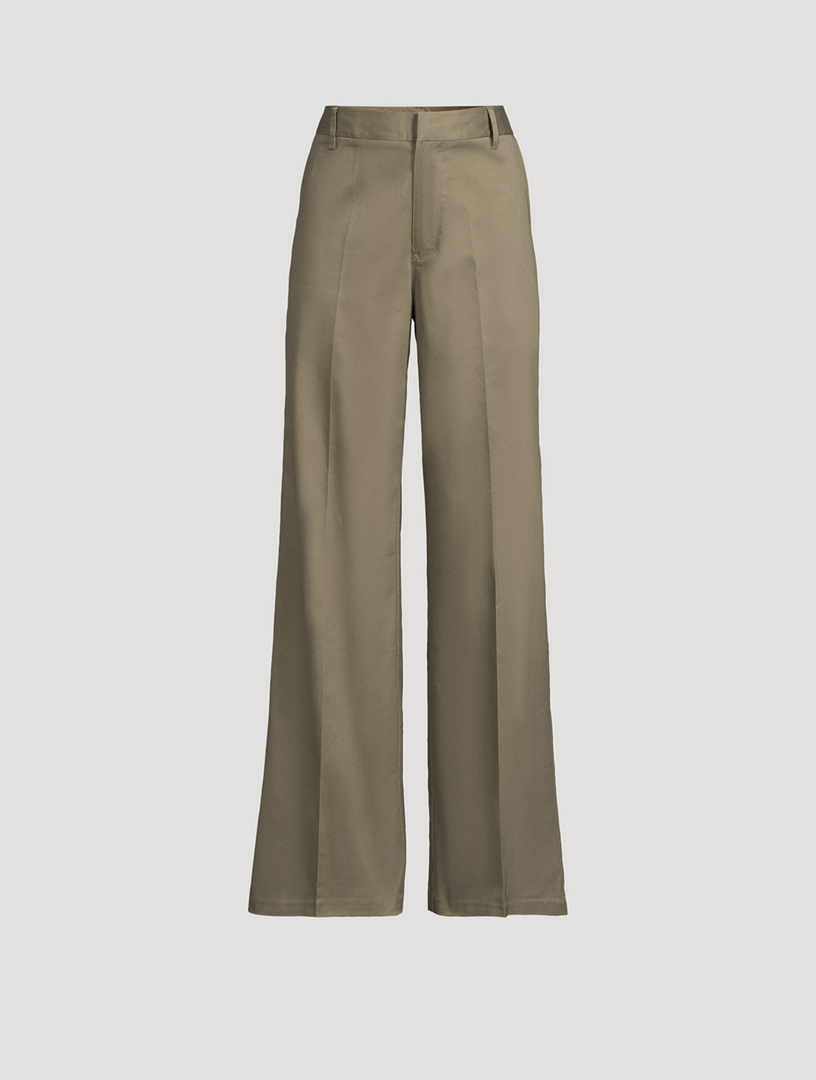 Jersey scuba flare trouser w/pockets – Boutique Noir Inc.