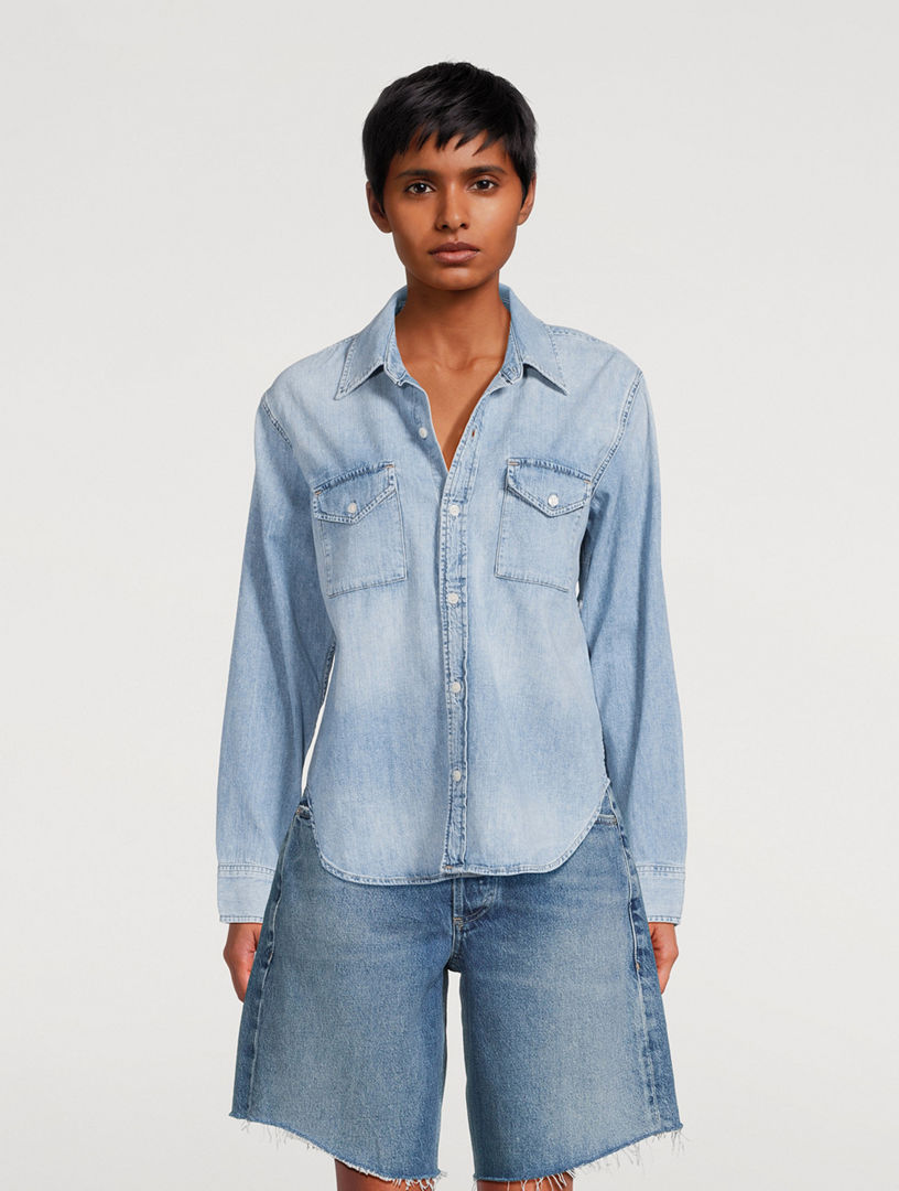 CITIZENS OF HUMANITY Baby Shay Denim Shirt | Holt Renfrew