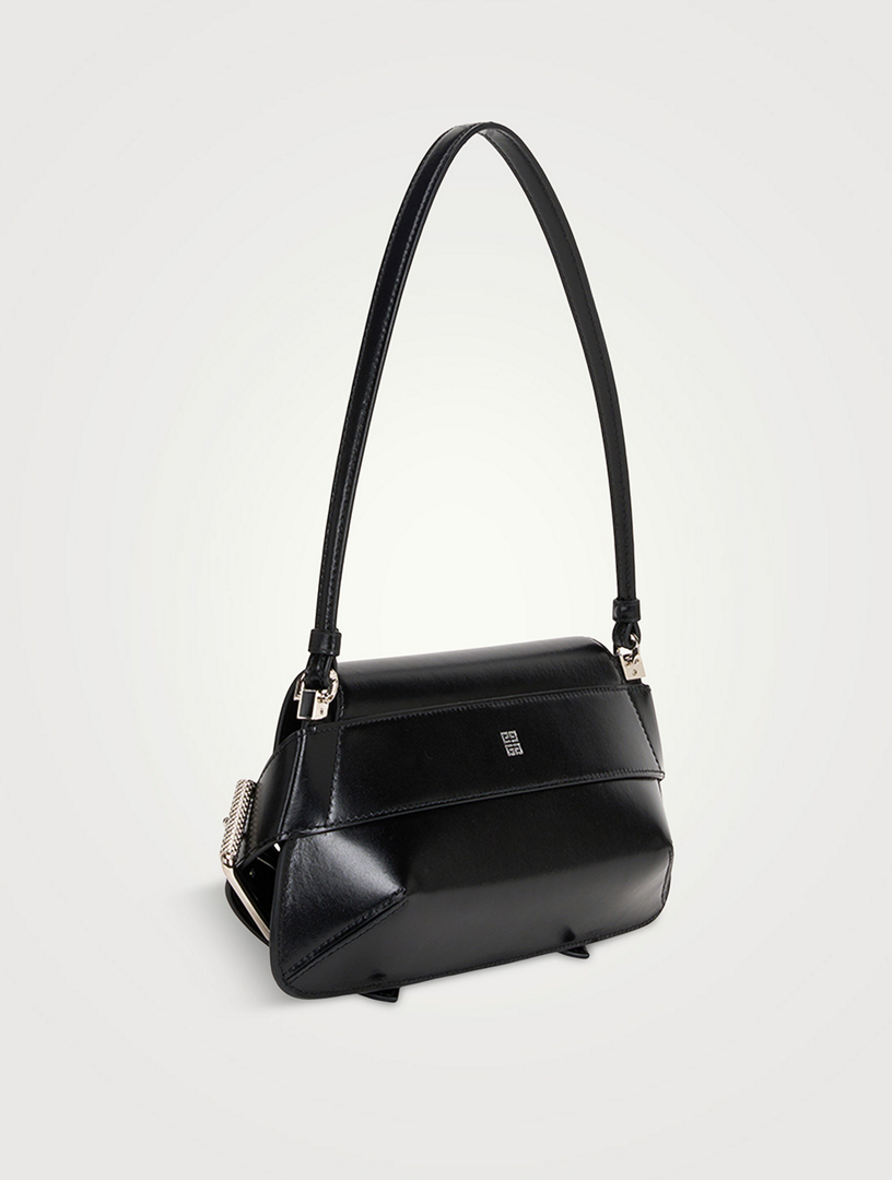 Voyou Leather Shoulder Flap Bag