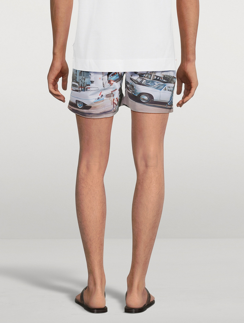 Swim Shorts Carlton Cannes Photographic Print