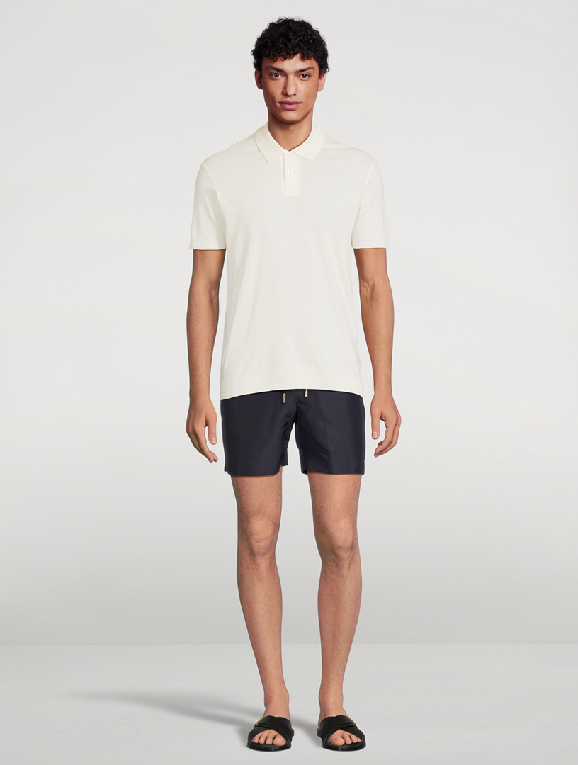Jarrett Rib Cotton And Polo Shirt