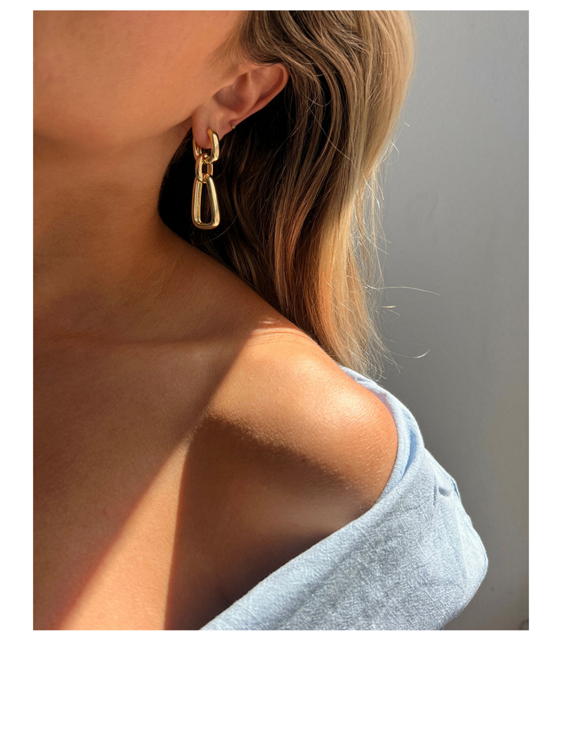 Anais Loop Hoop Earrings