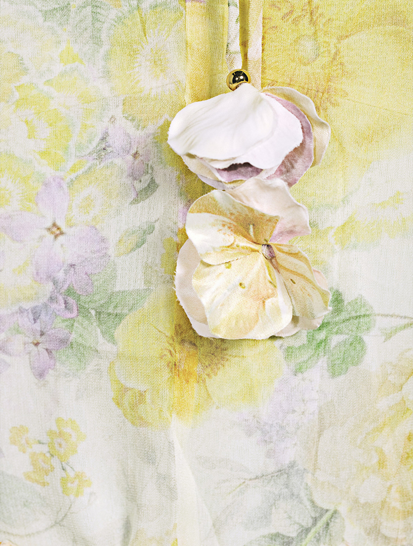 Harmony Flutter Midi Dress