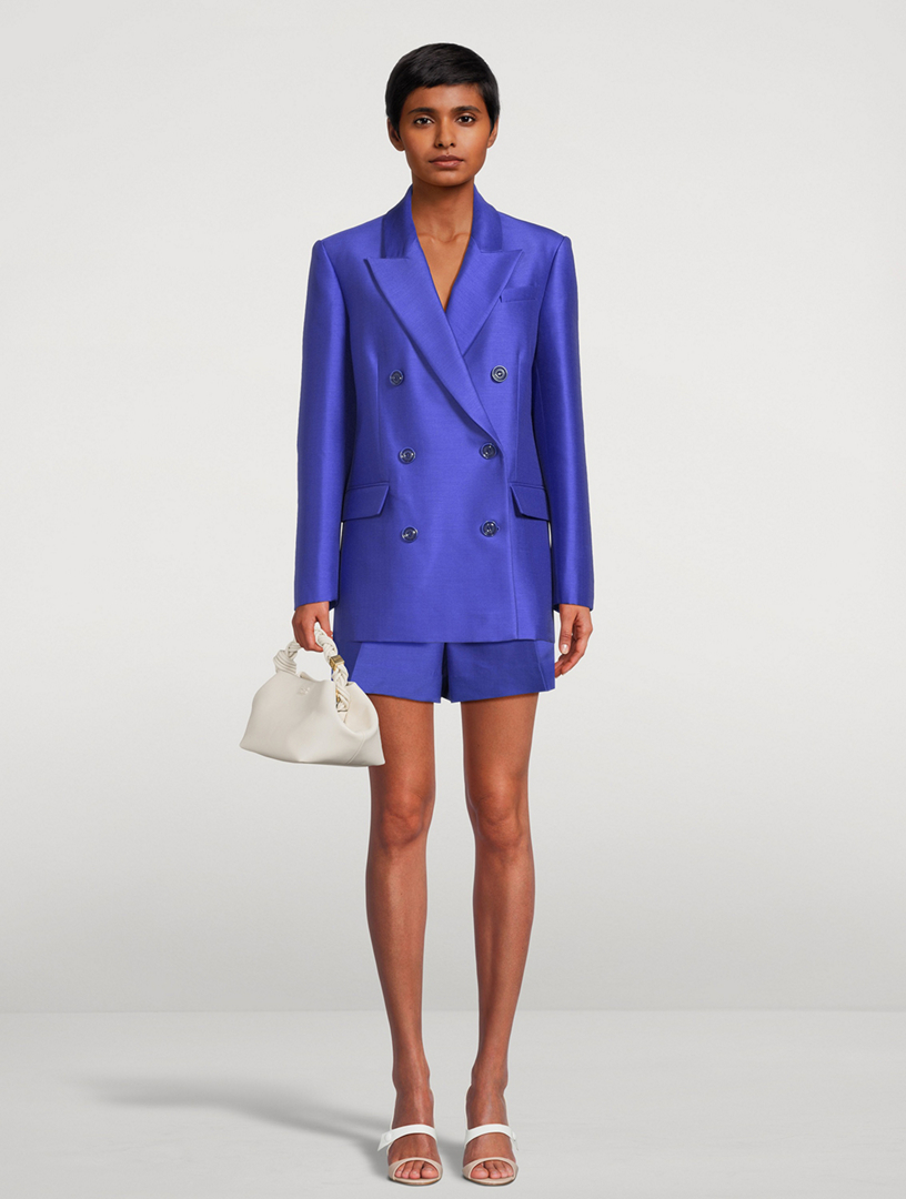 Natura Wool And Silk Shorts
