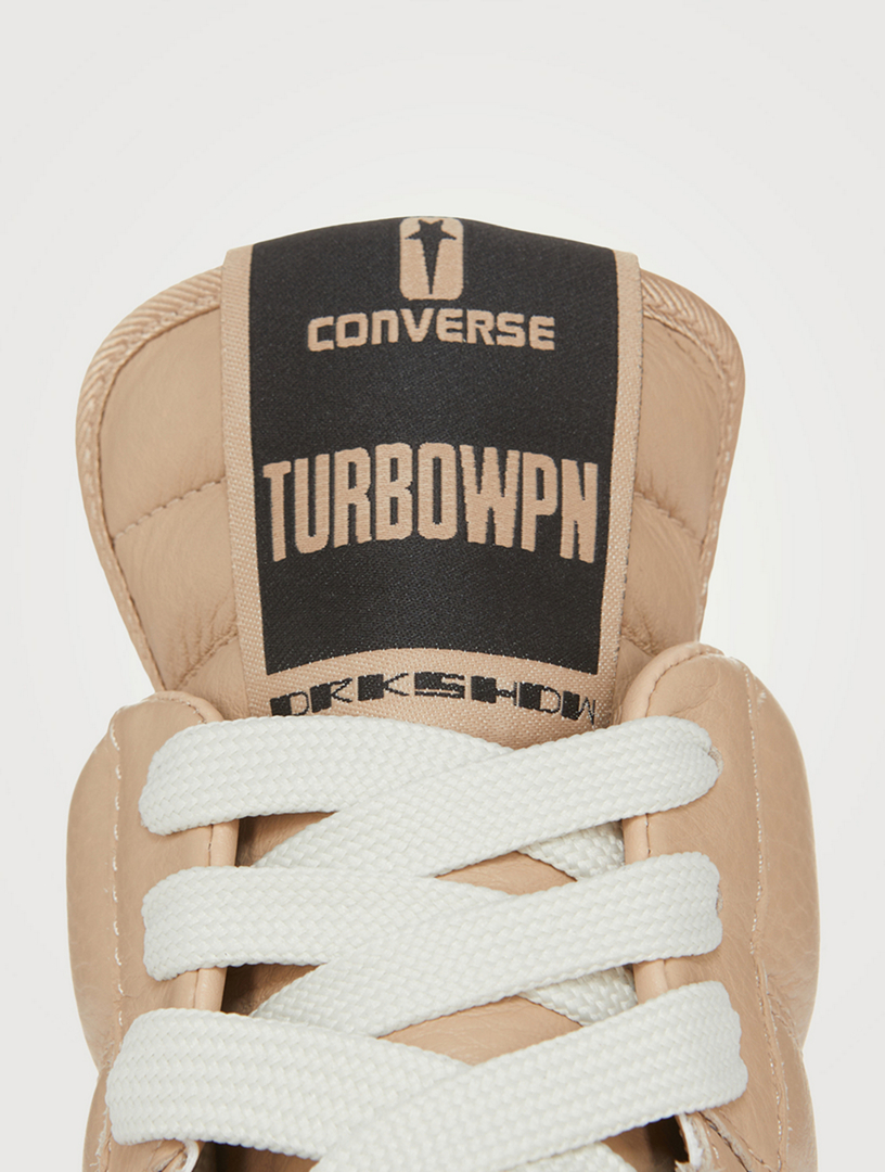 RICK OWENS Converse X Drkshdw Turbowpn High-Top Sneakers | Holt