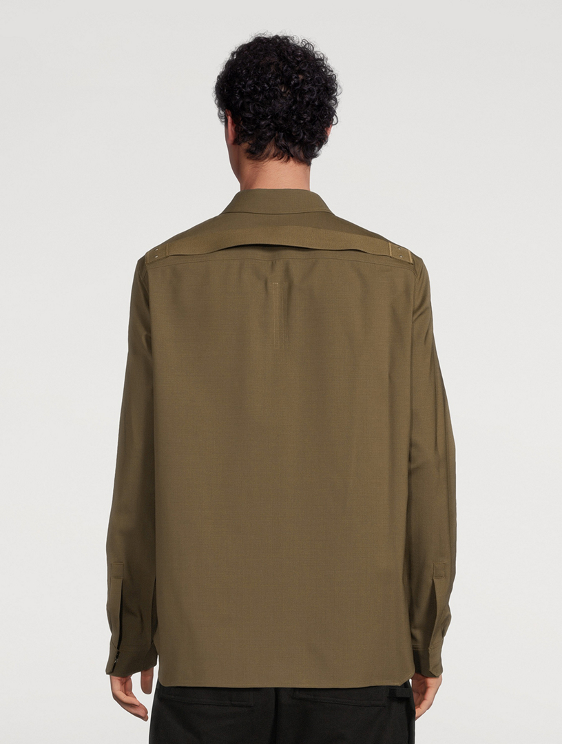 Porterville Stretch Wool Overshirt