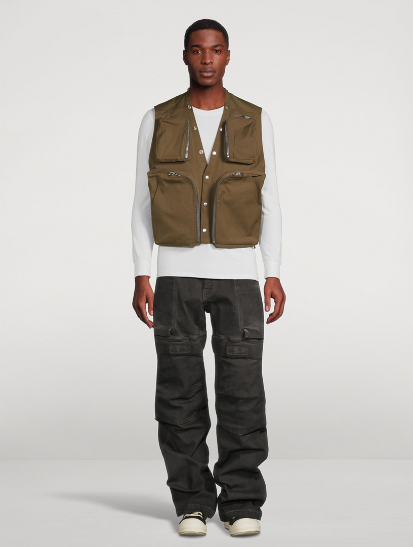Porterville Cotton Poplin Cargo Vest