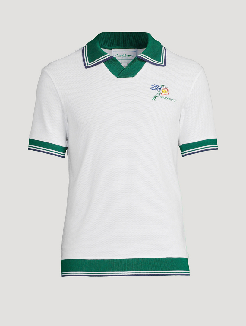 Organic Cotton Pique Polo Shirt