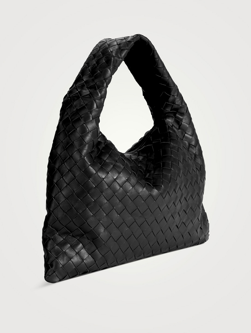 BOTTEGA VENETA Small Hop Intrecciato Leather Shoulder Bag | Holt