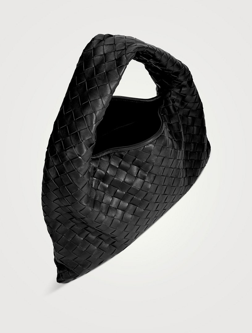 バッグ BottegaVeneta intrecciato hobo shoulder BOTTEGA VENETA Large Hop intrecciato suede shoulder bag | NET-A-PORTER