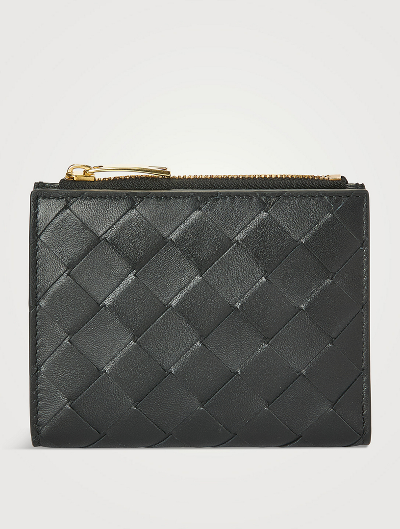 Bottega veneta clearance woven leather wallet