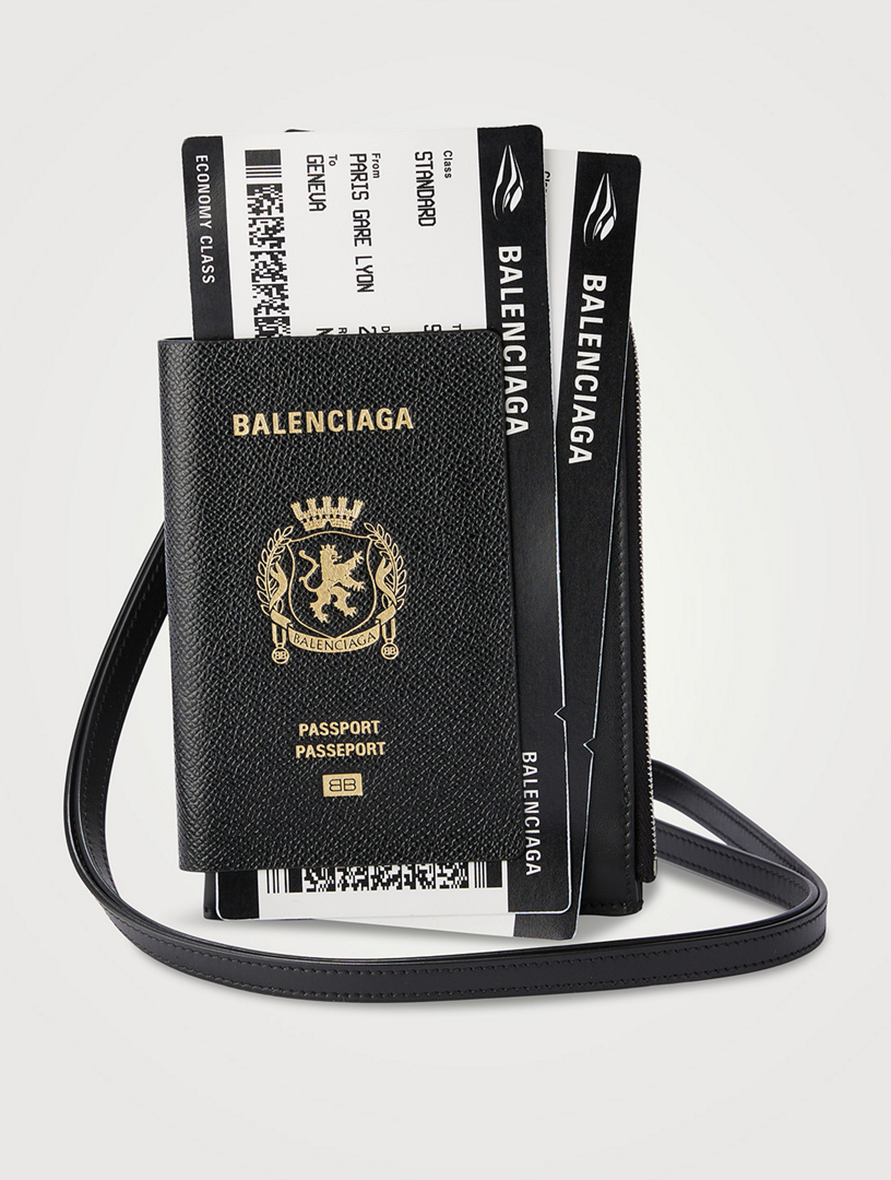 BALENCIAGA Passport フォンホルダー バレンシアガ PASSPORT フォンホルダー BALENCIAGA Leather Passport