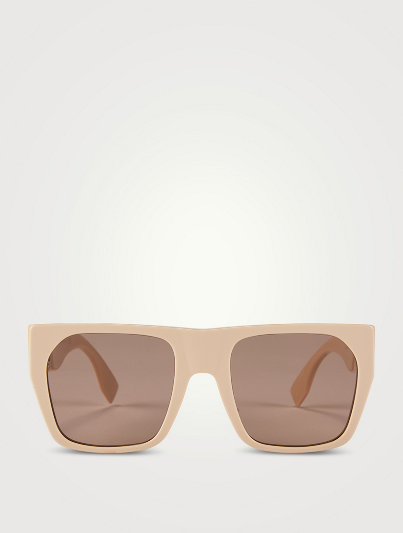 Baguette Oversized Square Sunglasses