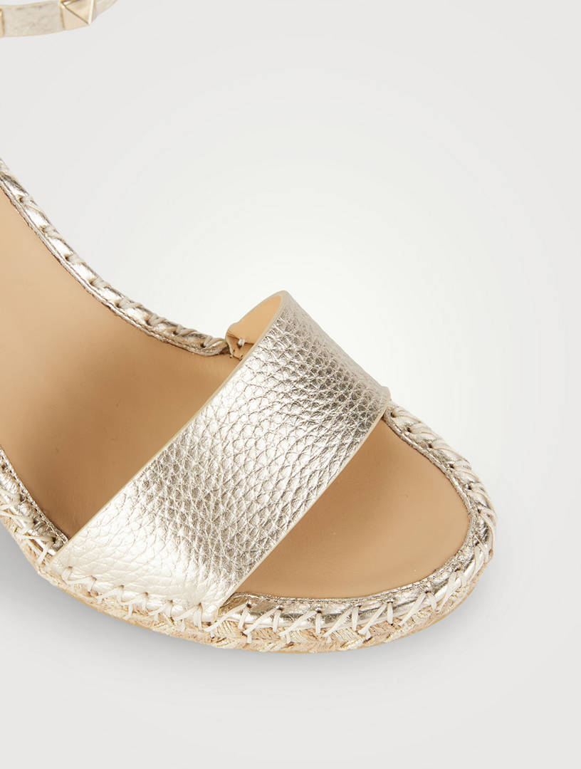 Gold designer wedges store