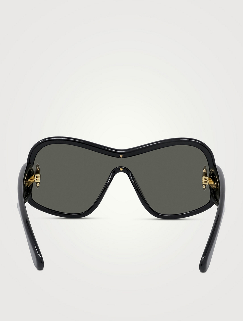 サングラス Loewe Square Mask black sunglasses Loewe Square Mask Black Sunglass 100% UVA UVB Protection