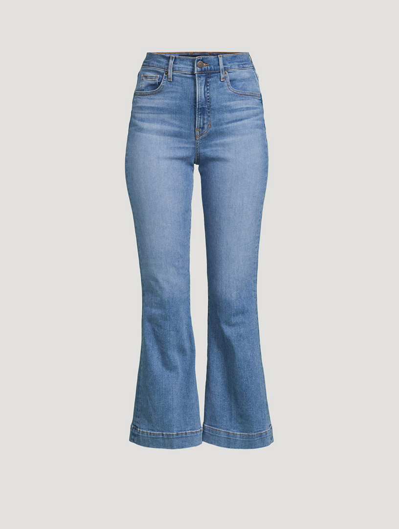 ALAÏA Women's Blue Iconic Denim Jeans