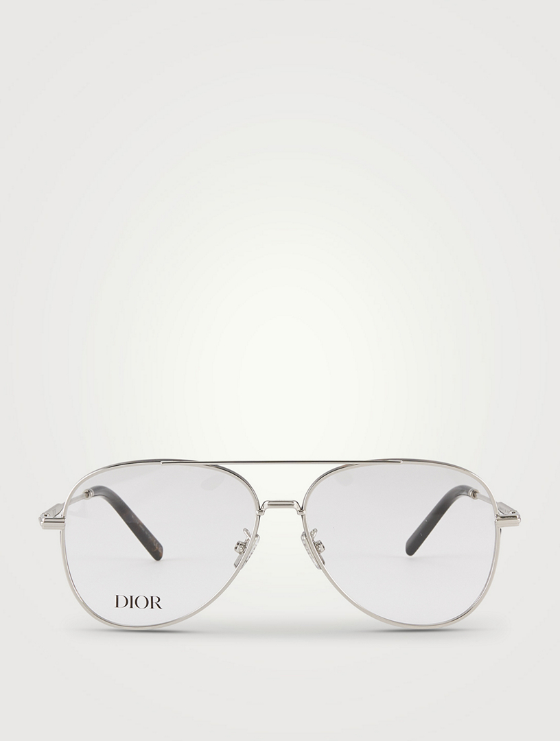 DiorBlackSuitO A2U Aviator Optical Glasses