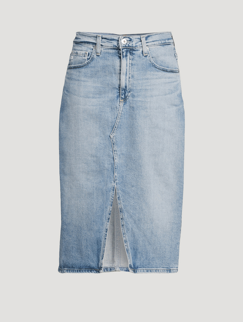 Alicia Denim Midi Skirt
