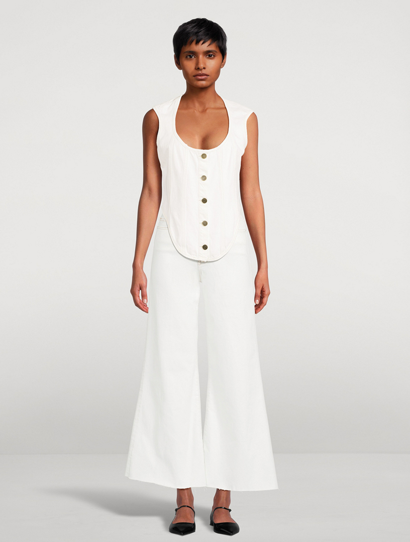 The Seamed Scoop Bustier
