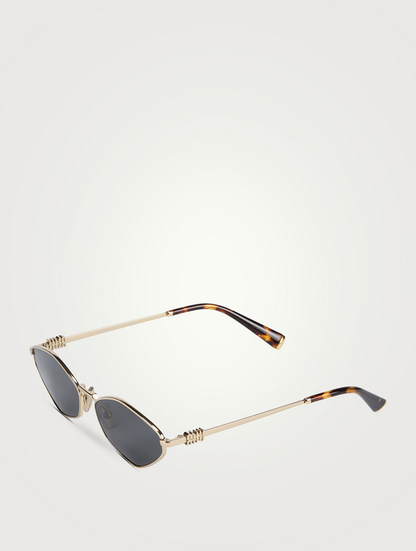 MIU MIU Miu Regard Oval Sunglasses | Holt Renfrew