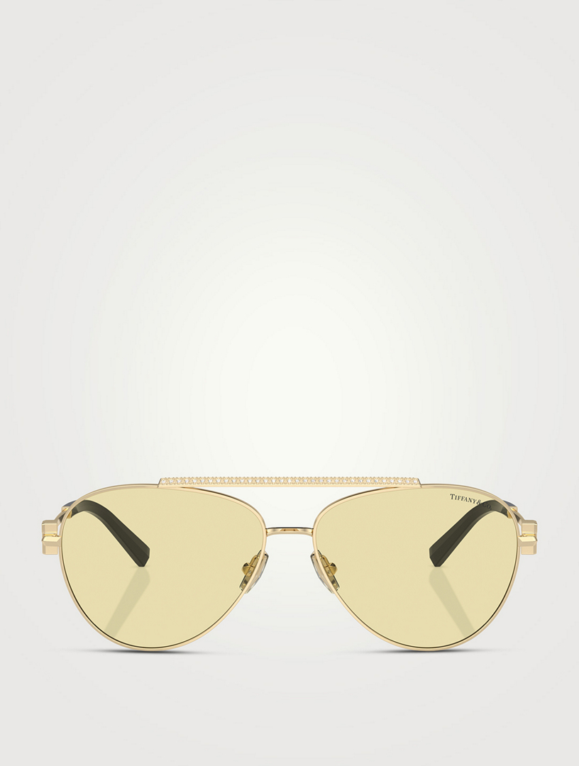 Tiffany aviator sunglasses gold new arrivals