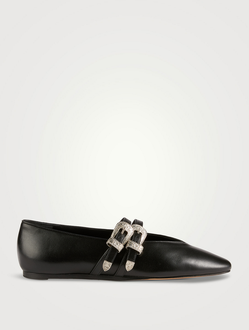 Claudia Leather Slippers