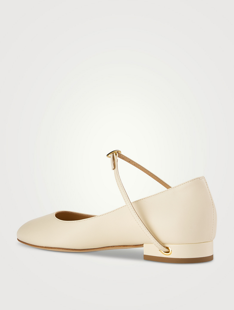 Paolo Leather Ballet Flats