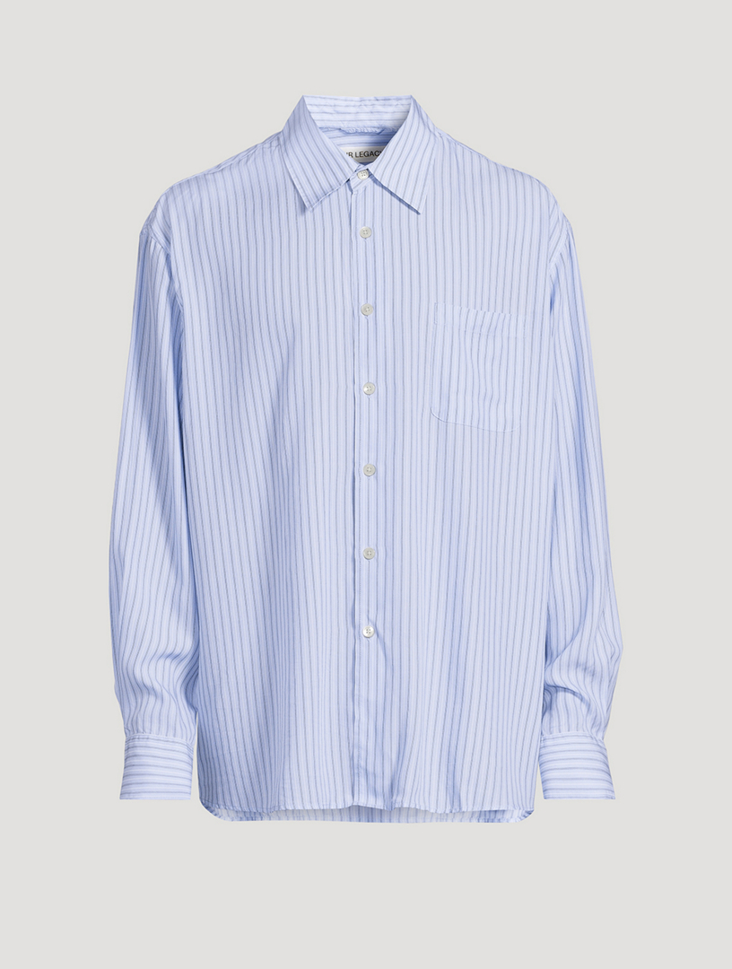  Lucky Brand Men's Printed Long Sleeve Western Shirt, Indigo  Stripe : Clothing, Shoes & Jewelry