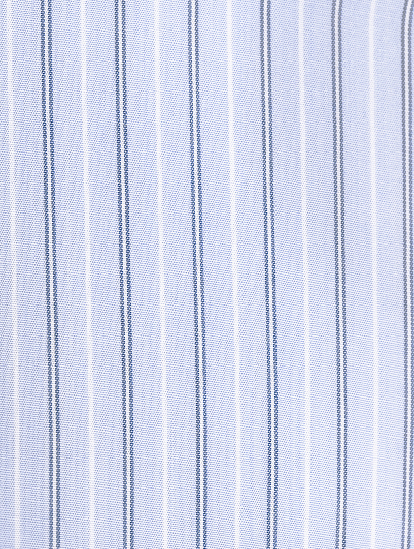 Above Shirt Striped Print
