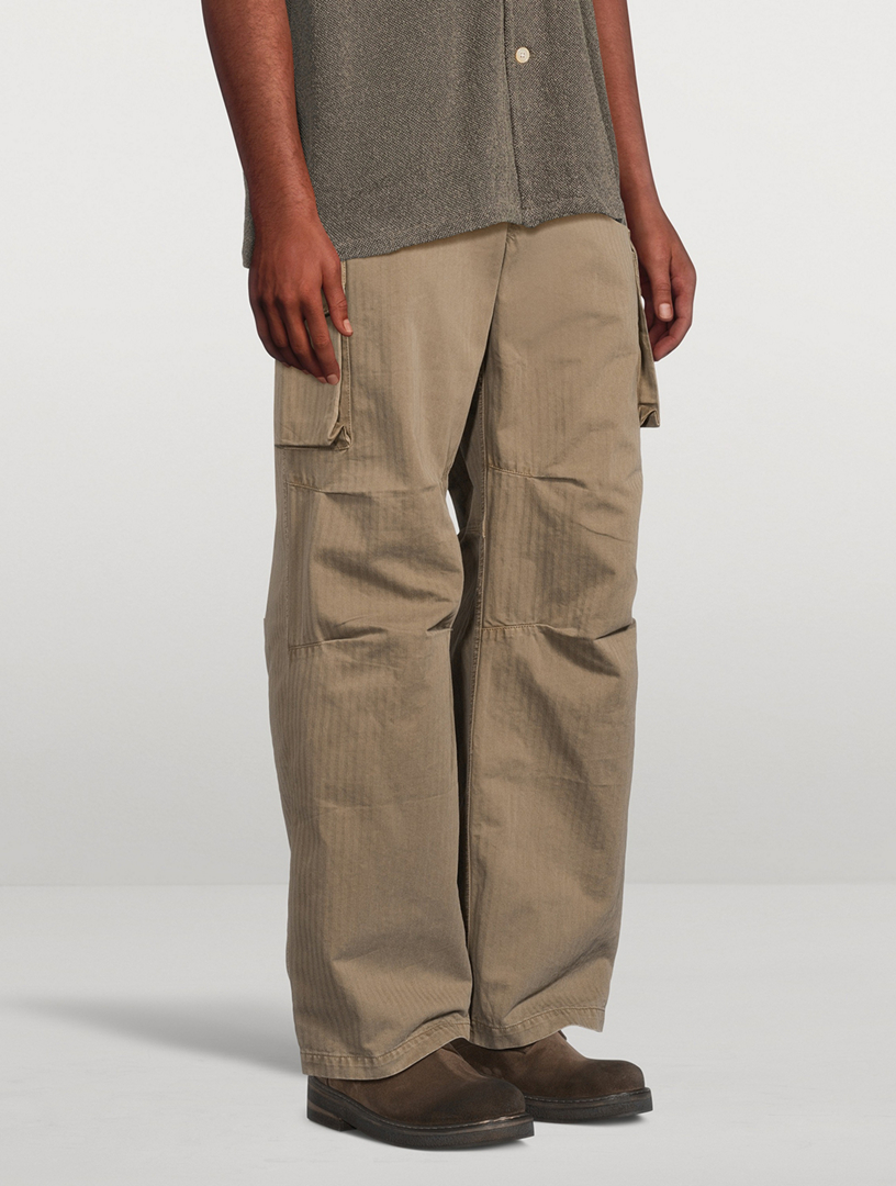 OUR LEGACY Mount Herringbone Cargo Pants | Holt Renfrew