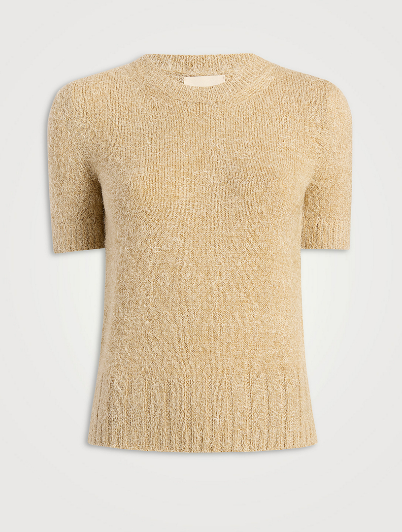 The Luphia Short-Sleeve Sweater