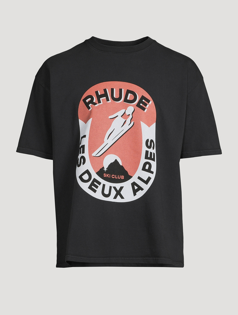 Les Deux Alpes Cotton T-Shirt