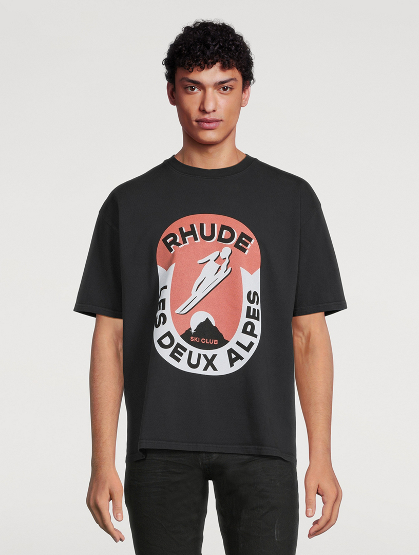 Les Deux Alpes Cotton T-Shirt