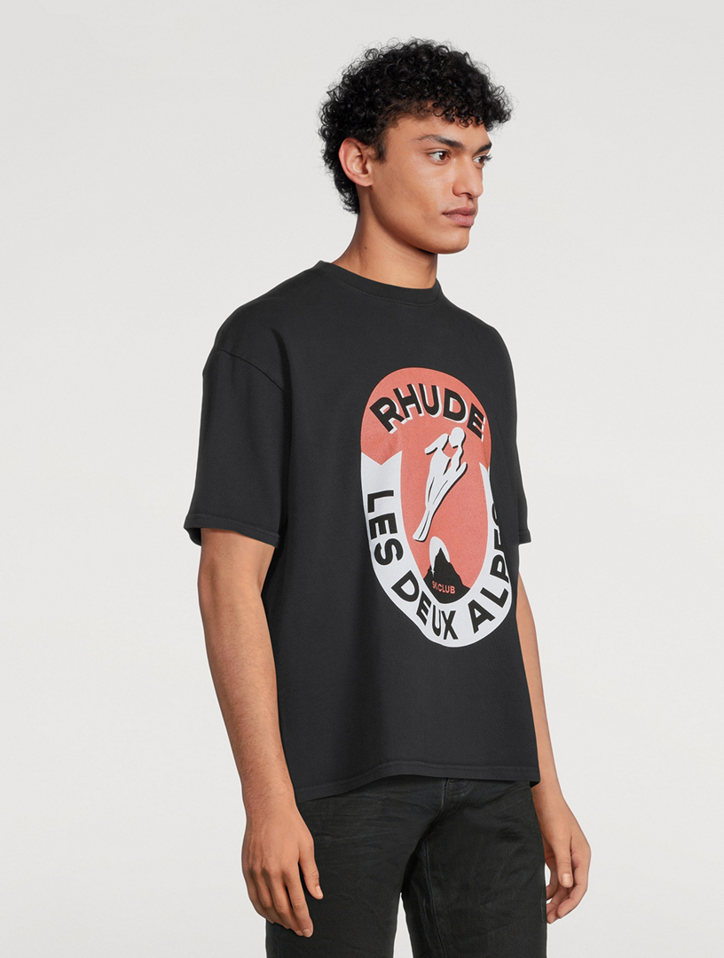Les Deux Alpes Cotton T-Shirt