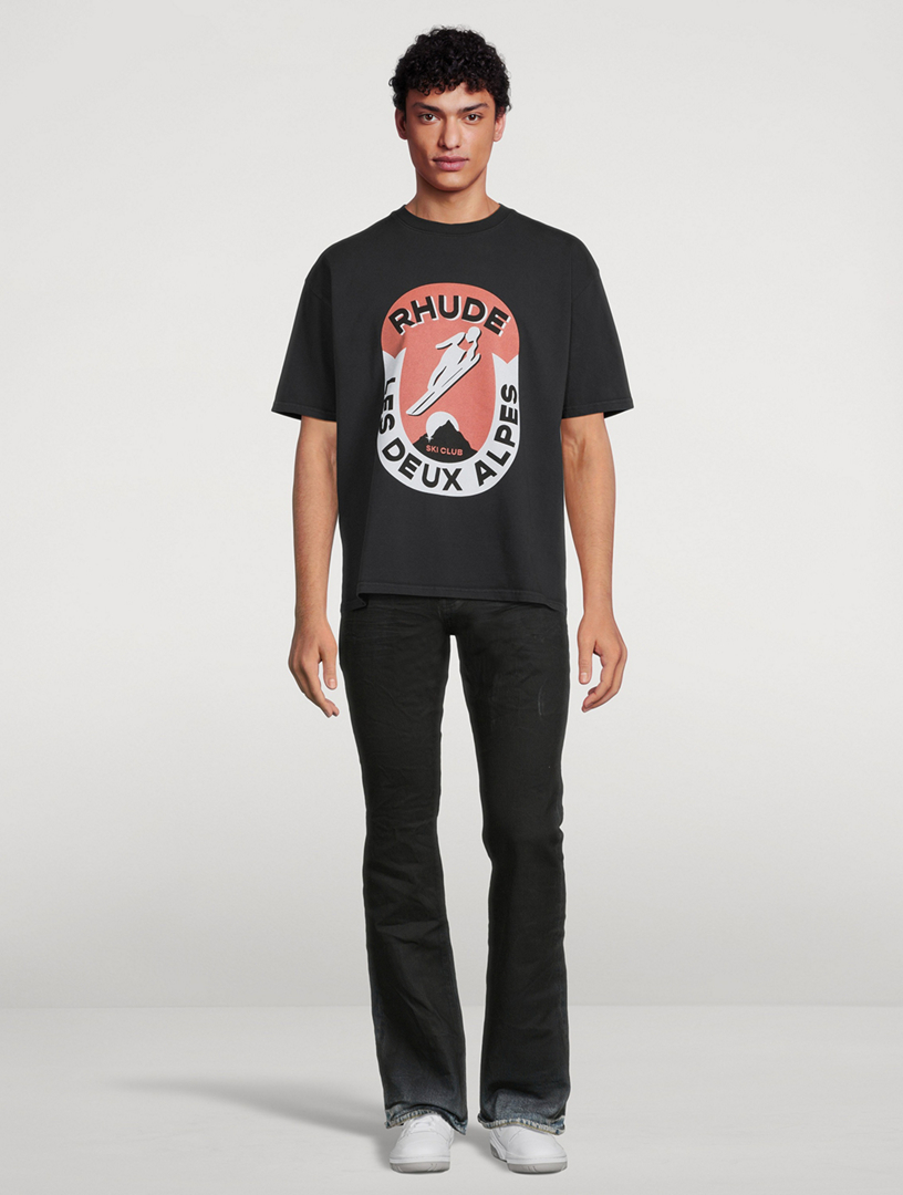 Les Deux Alpes Cotton T-Shirt