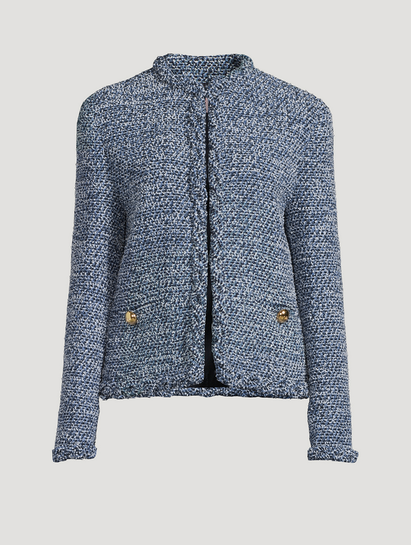 Tweed Denim Jacket